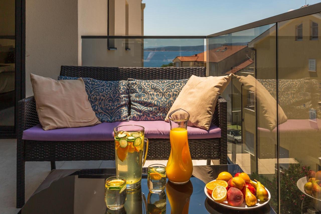 Luxury 2 Bedroom Apartment With Sea View บาชกาโวดา ภายนอก รูปภาพ